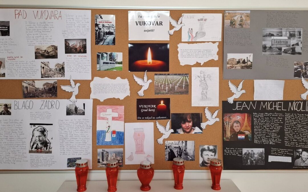 OŠ Julija Kempfa obilježila Dan sjećanja na žrtve Domovinskog rata i Dan sjećanja na žrtve Vukovara i Škabrnje