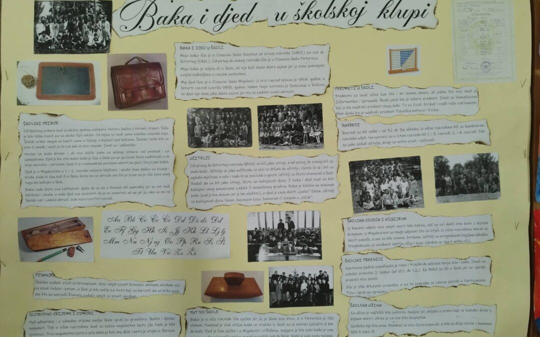 Bake i djedovi u školski klupama