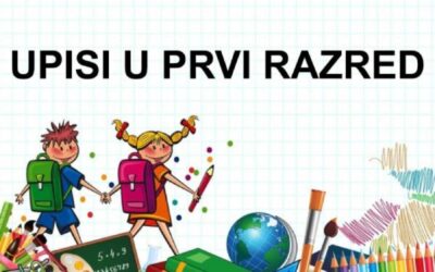OBAVIJEST ZA RODITELJE: Upis u prvi razred osnovne škole u školskoj godini 2026./2027.