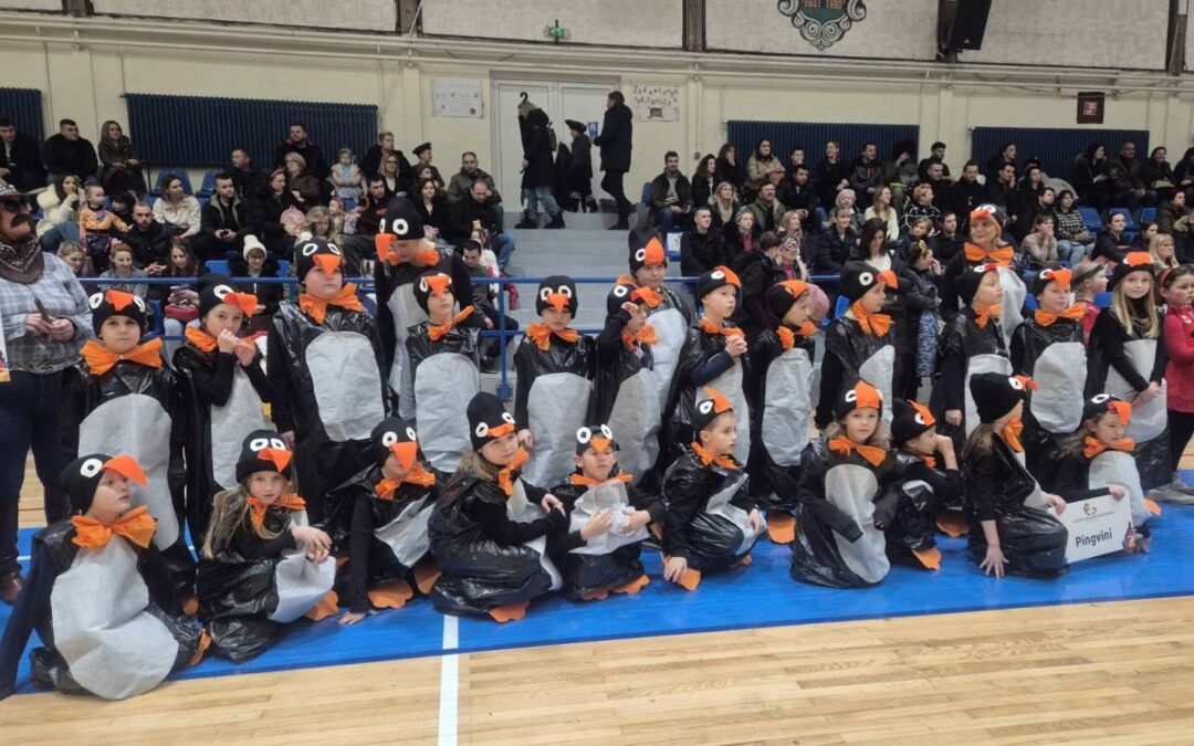 Pingvini pobjednici maskenbala