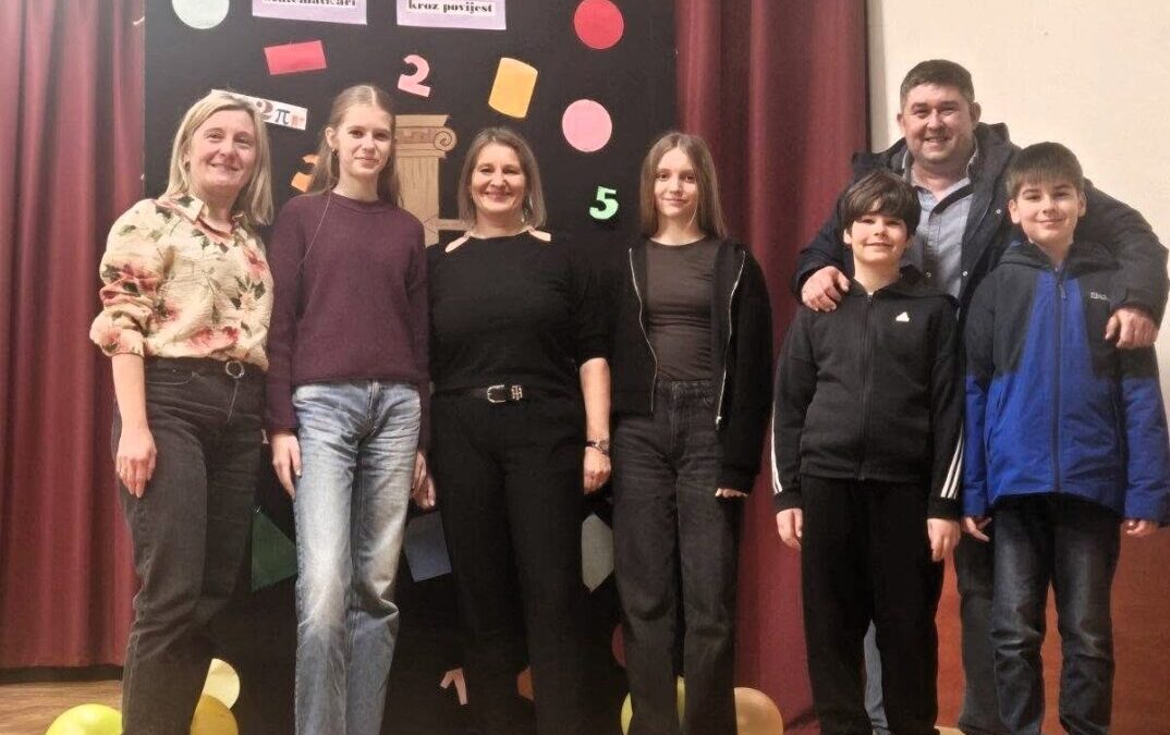 Šestašica Erika prvakinja županije iz matematike