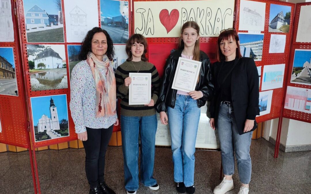 Prvo mjesto na Županijskom natjecanju iz hrvatskog jezika